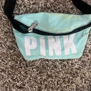 Victoria's Secret Pink Travel Bag - Mint and Black
